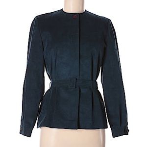 Ultrasuede jacket and skirt